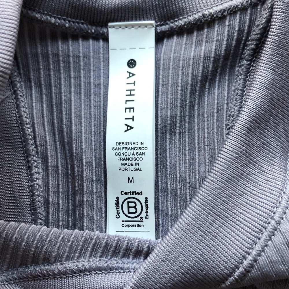 Two Athleta Lavender essence Tanks medium - Picture 5 of 6